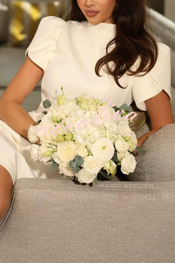 Sweet Moment Open-Back Dress