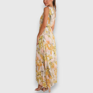 Soléna Floral Statement Dress