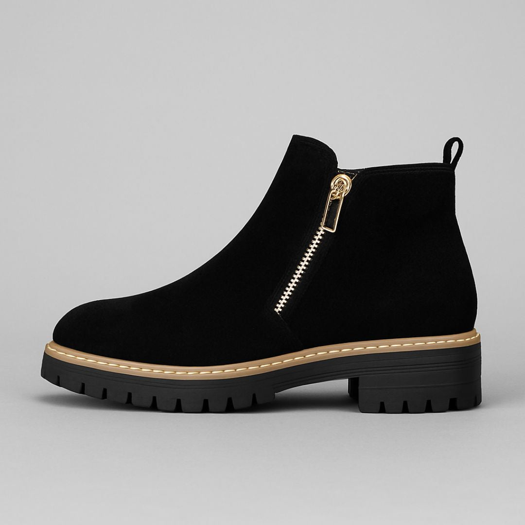 Valencina Side-Zip Orthopedic Boots