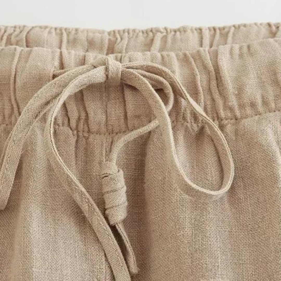 Chloe Crossover Halter Top & Wide-Leg Pants Set - Sienna & Stella, view 21