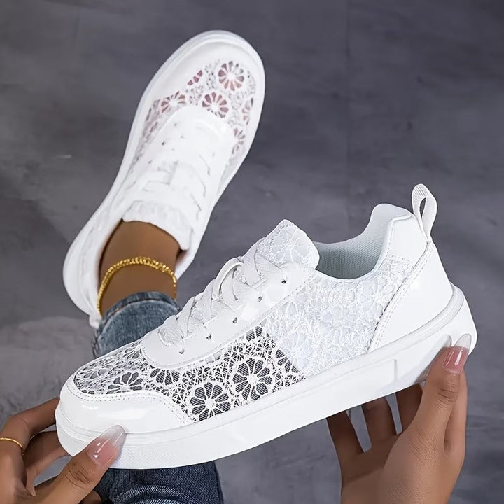 Verity Elegant Lace Sneakers