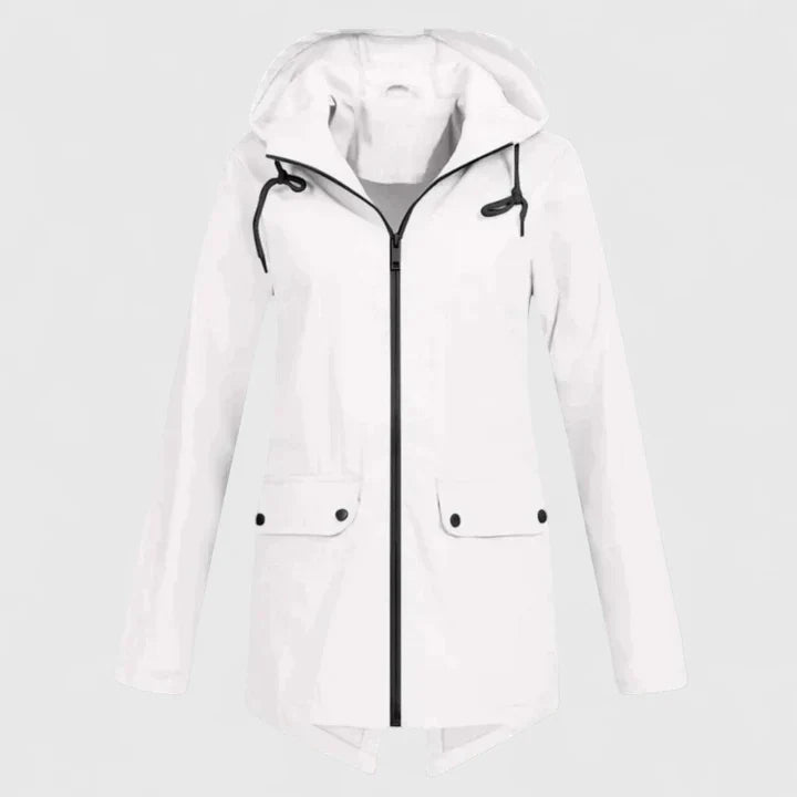 Vanyssiah Hooded Shower-Resistant Jacket