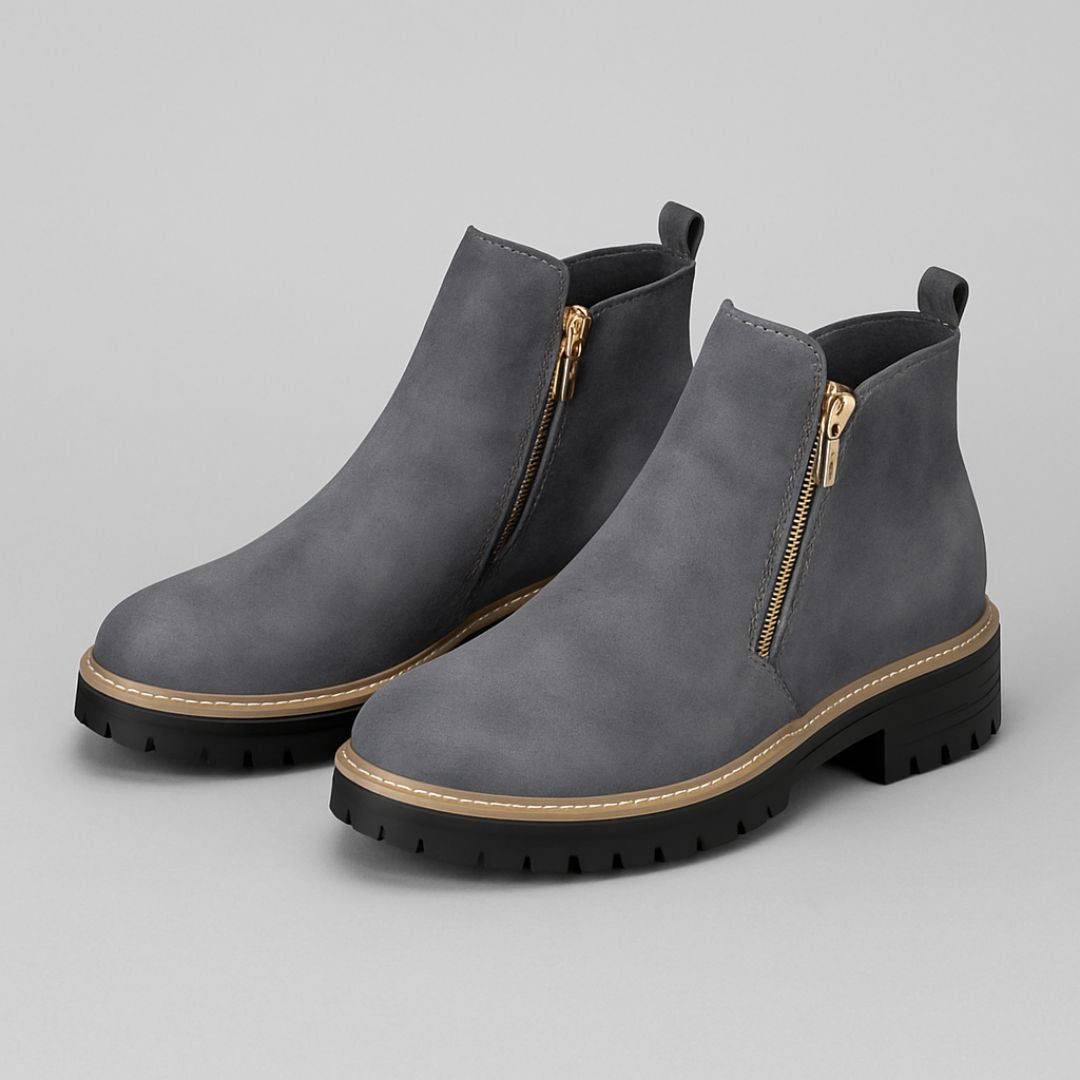 Valencina Side-Zip Orthopedic Boots