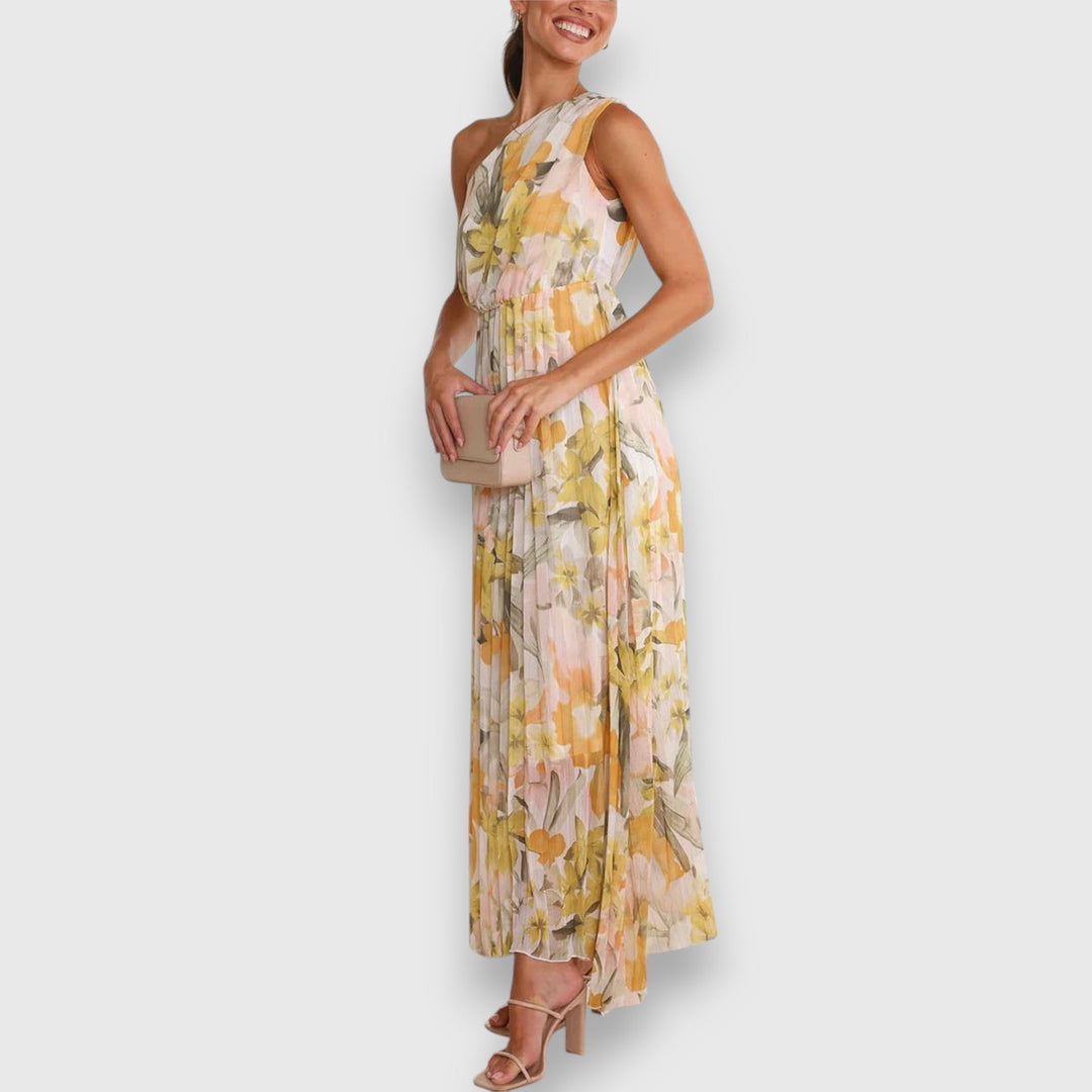Soléna Floral Statement Dress