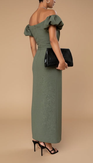 Carla Elegant Midi Dress