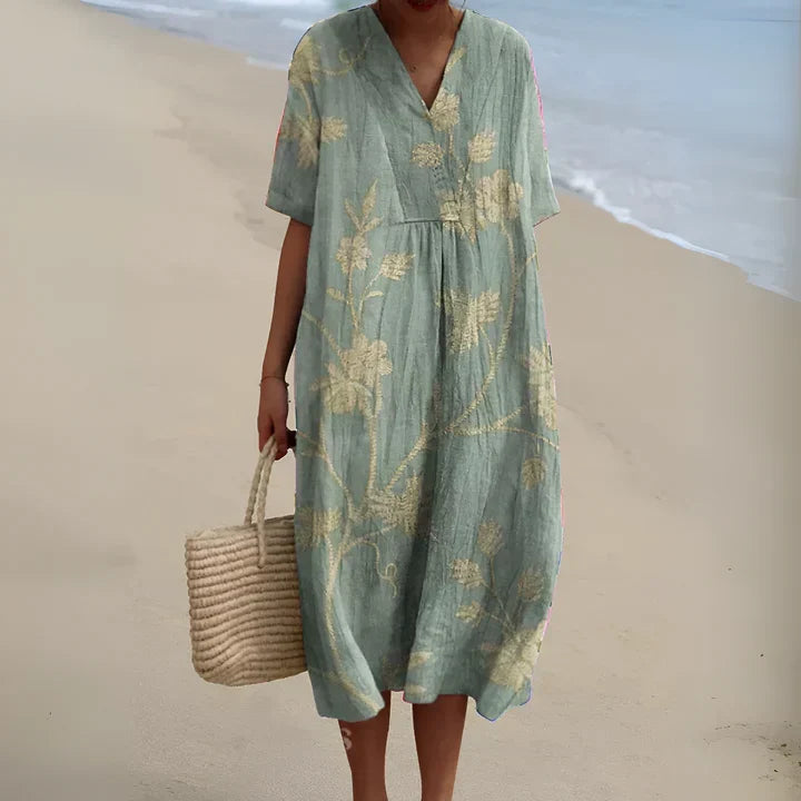 Alida Printed Summer Dress