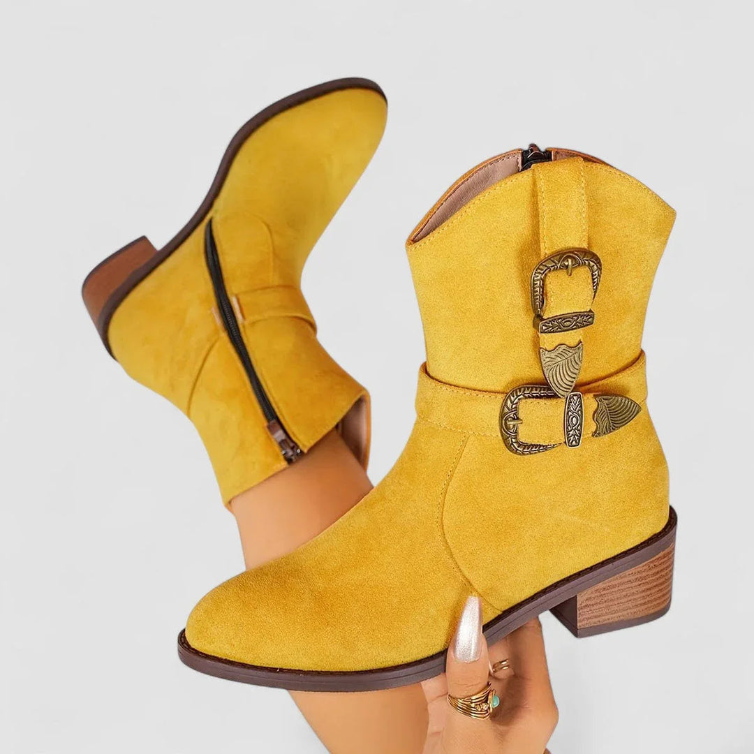 Frankie Orthopedic Western Boots