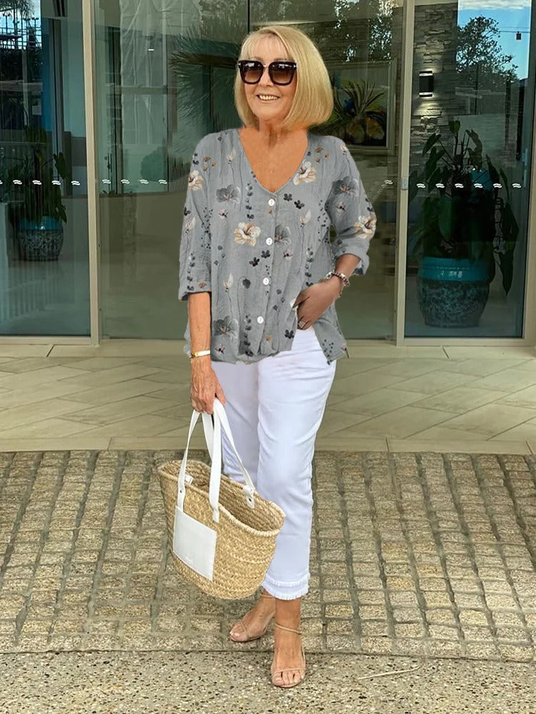 Marloes Floral Elegant Blouse