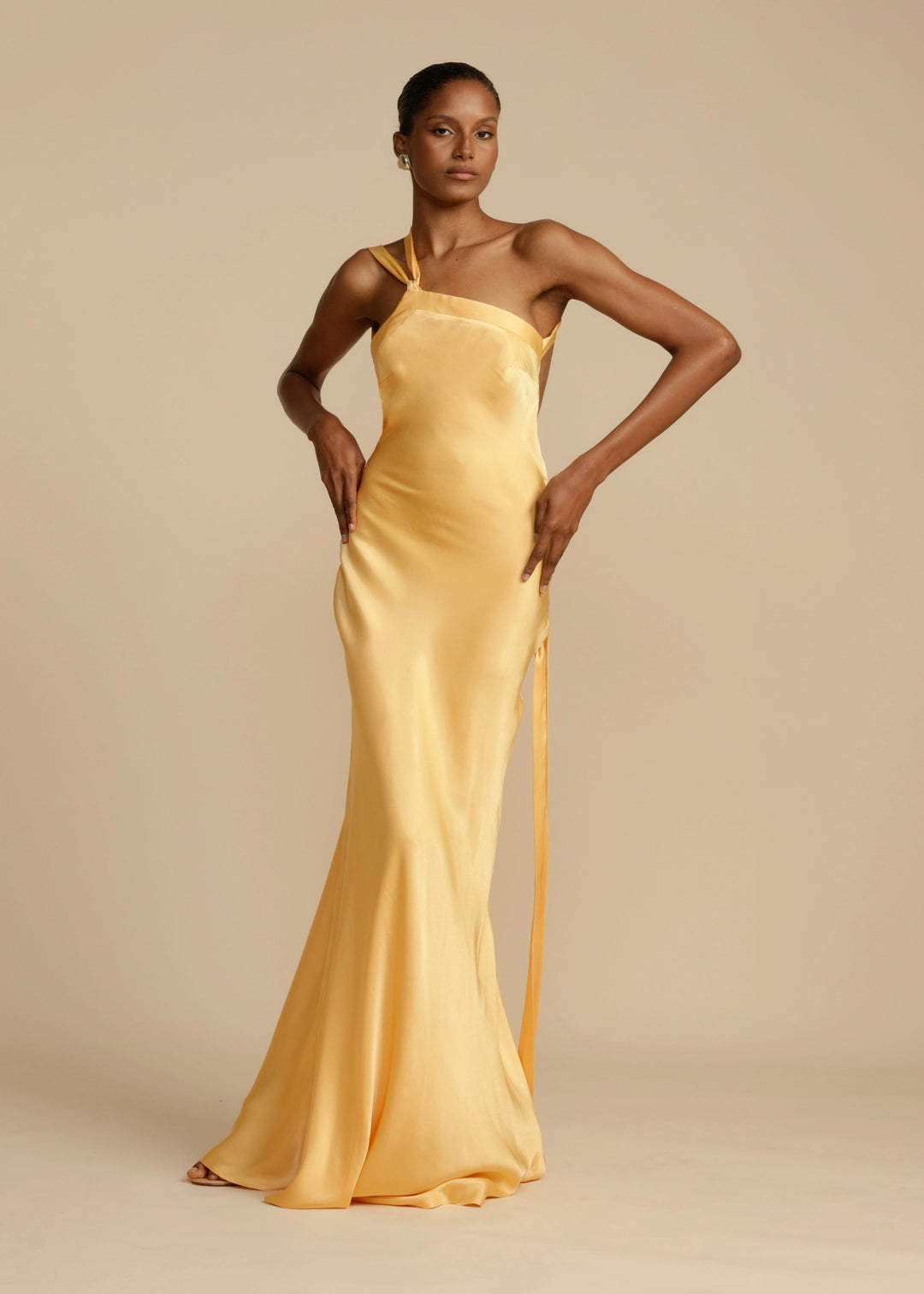 Robe longue Selene Golden