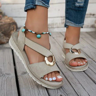 Zéphiriane Adjustable Strap Sandals