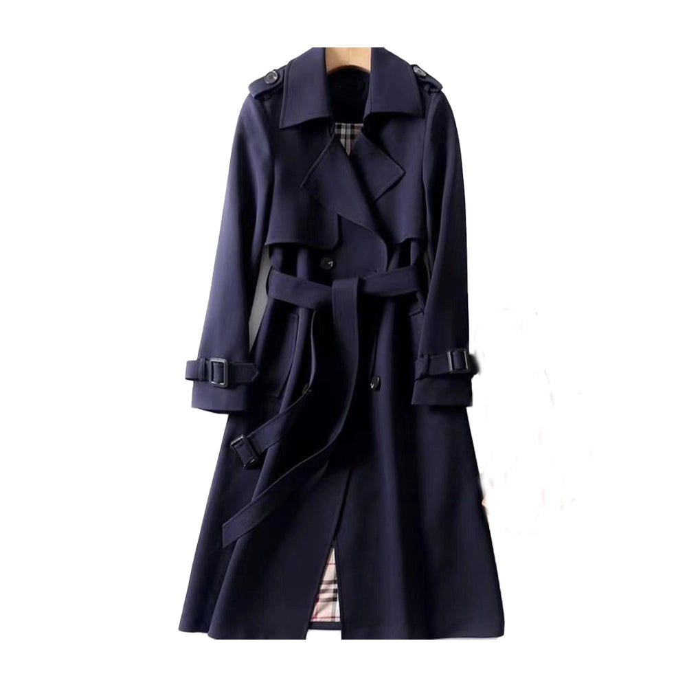 Sophia Double-Breasted Trench Coat
