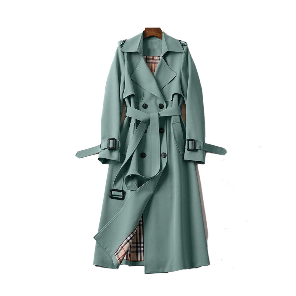 Sophia Double-Breasted Trench Coat