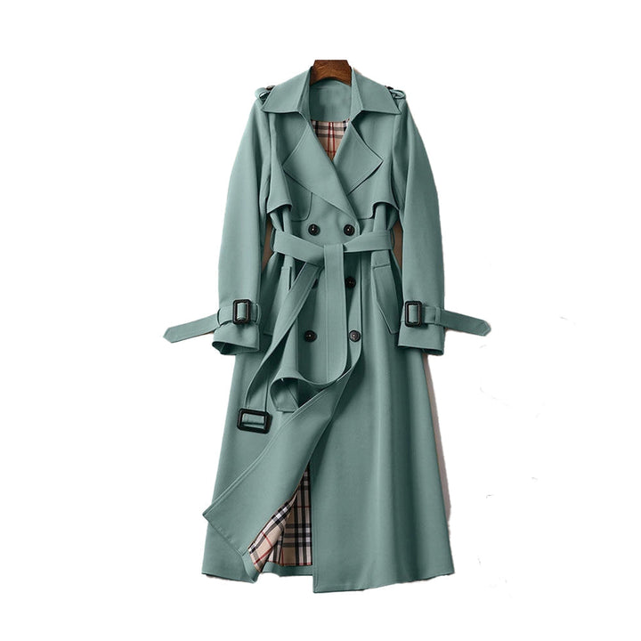 Sophia Double-Breasted Trench Coat