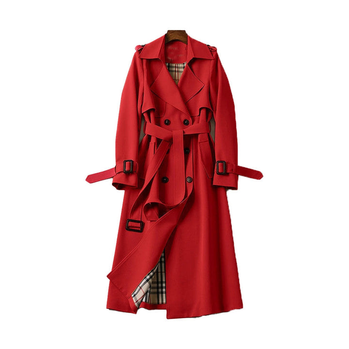 Sophia Double-Breasted Trench Coat