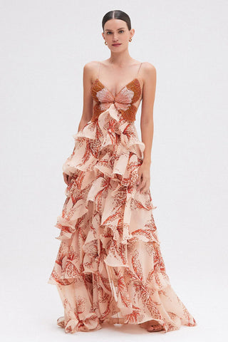 Nahia Ruffled Dress