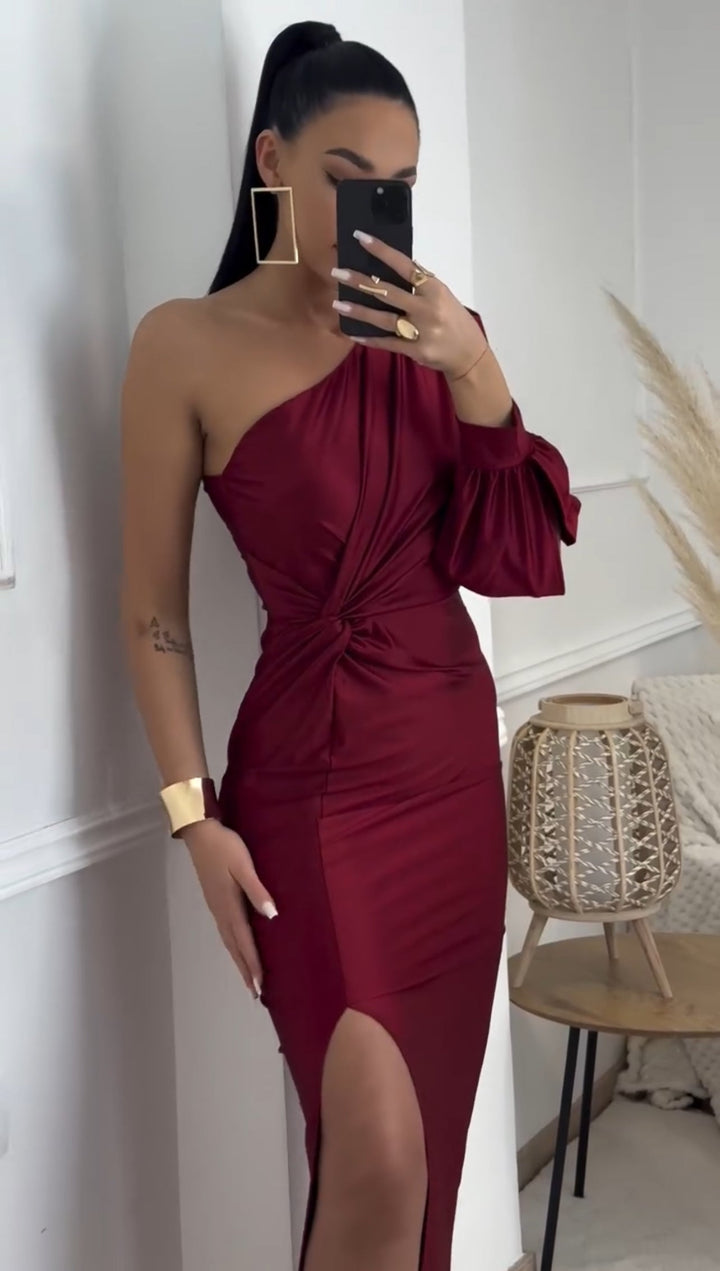 Vania Elegant Slit Dress