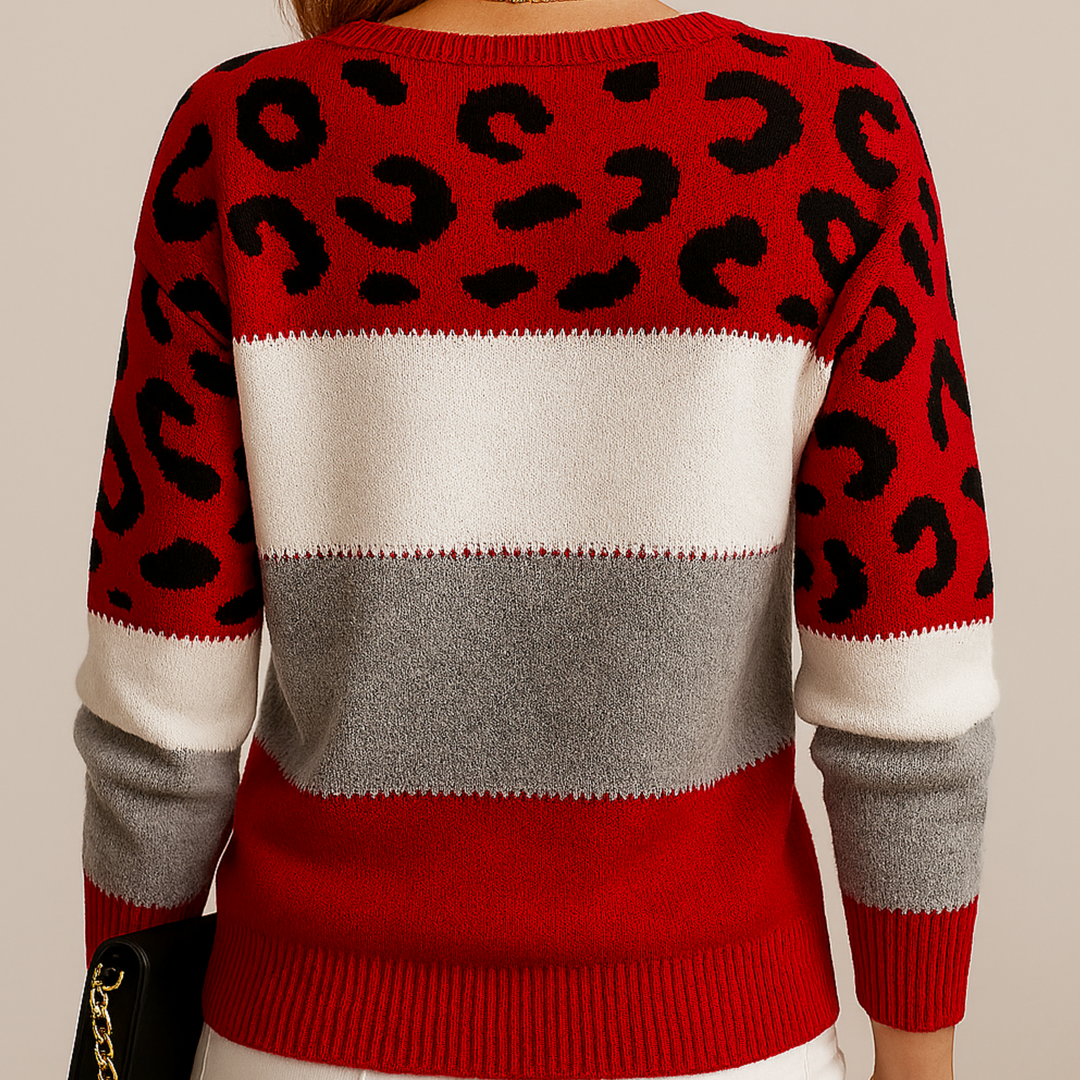 Pasca Leopard Print Sweater