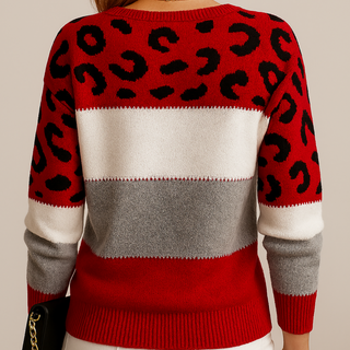 Pasca Leopard Print Sweater