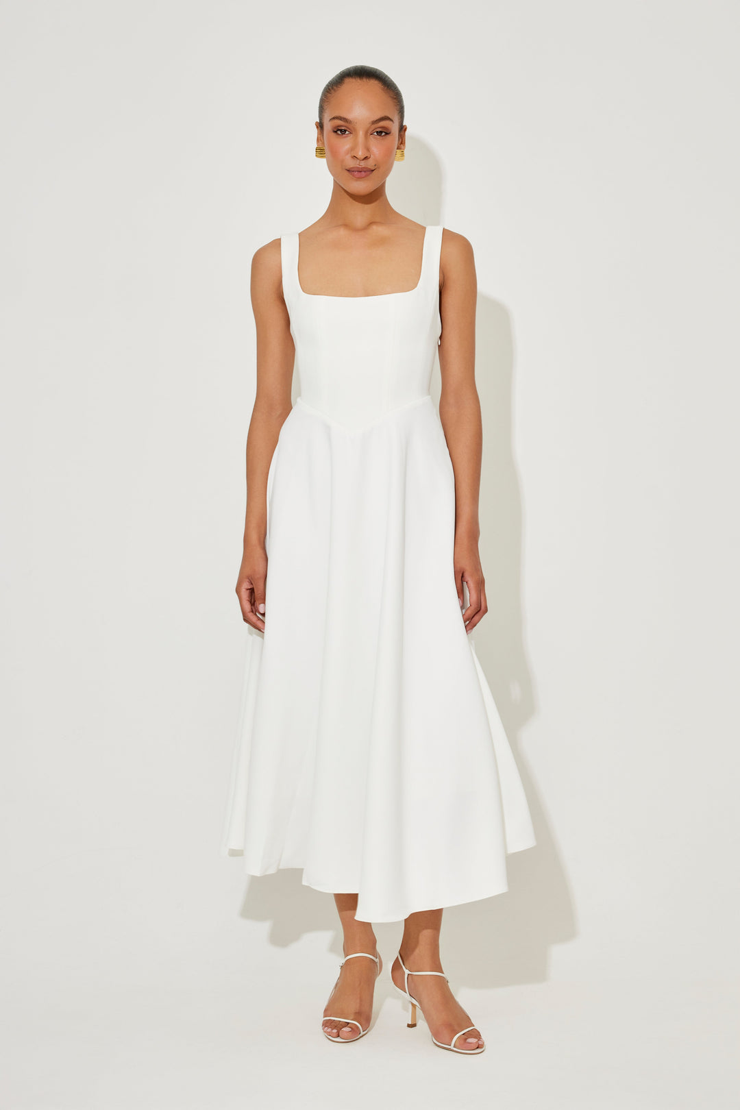 Amelia Timeless Flowing Midi Dress