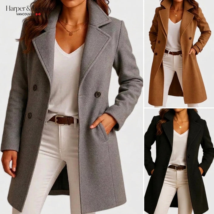 Elise Longline Trench Coat