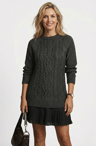 Daina Braided Detail Dress