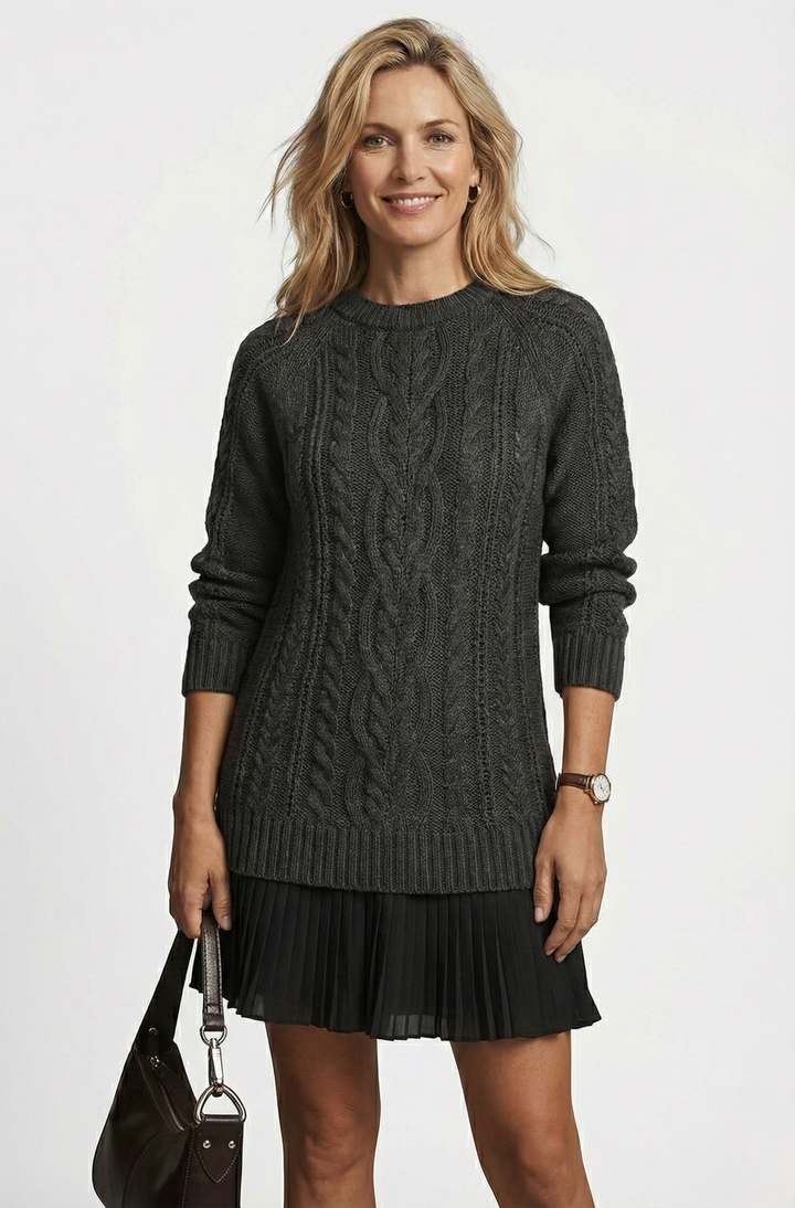 Daina Braided Detail Dress