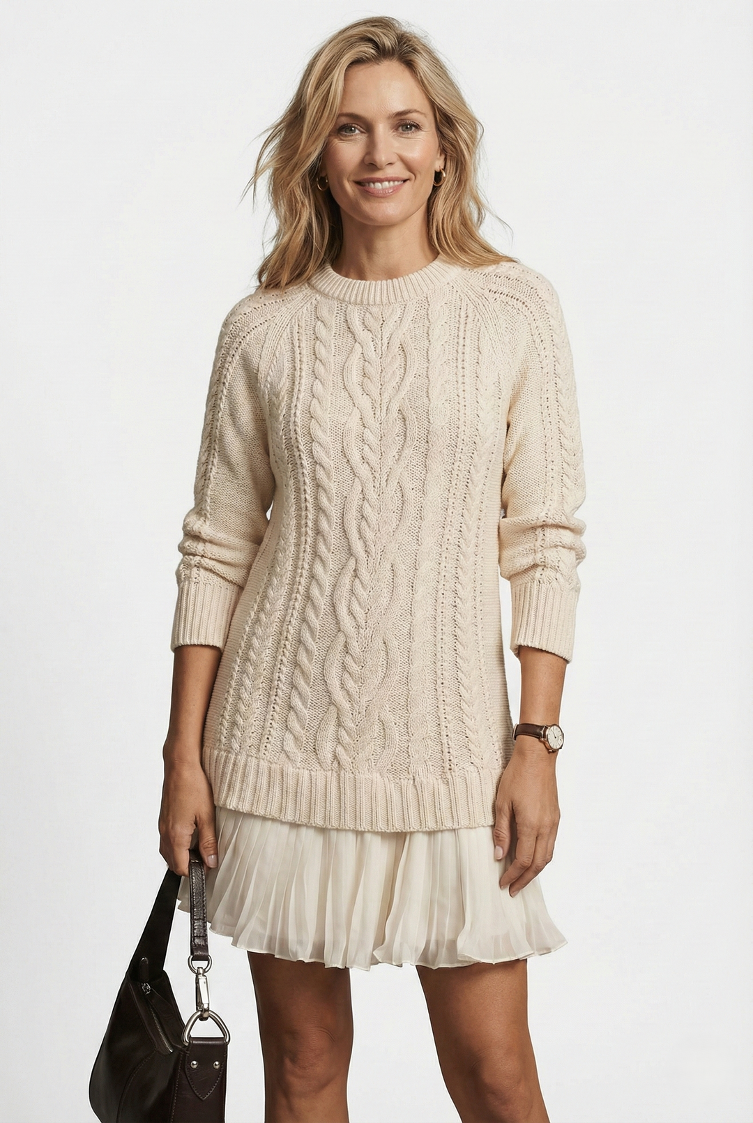 Daina Braided Detail Dress