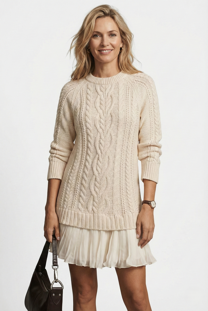 Daina Braided Detail Dress