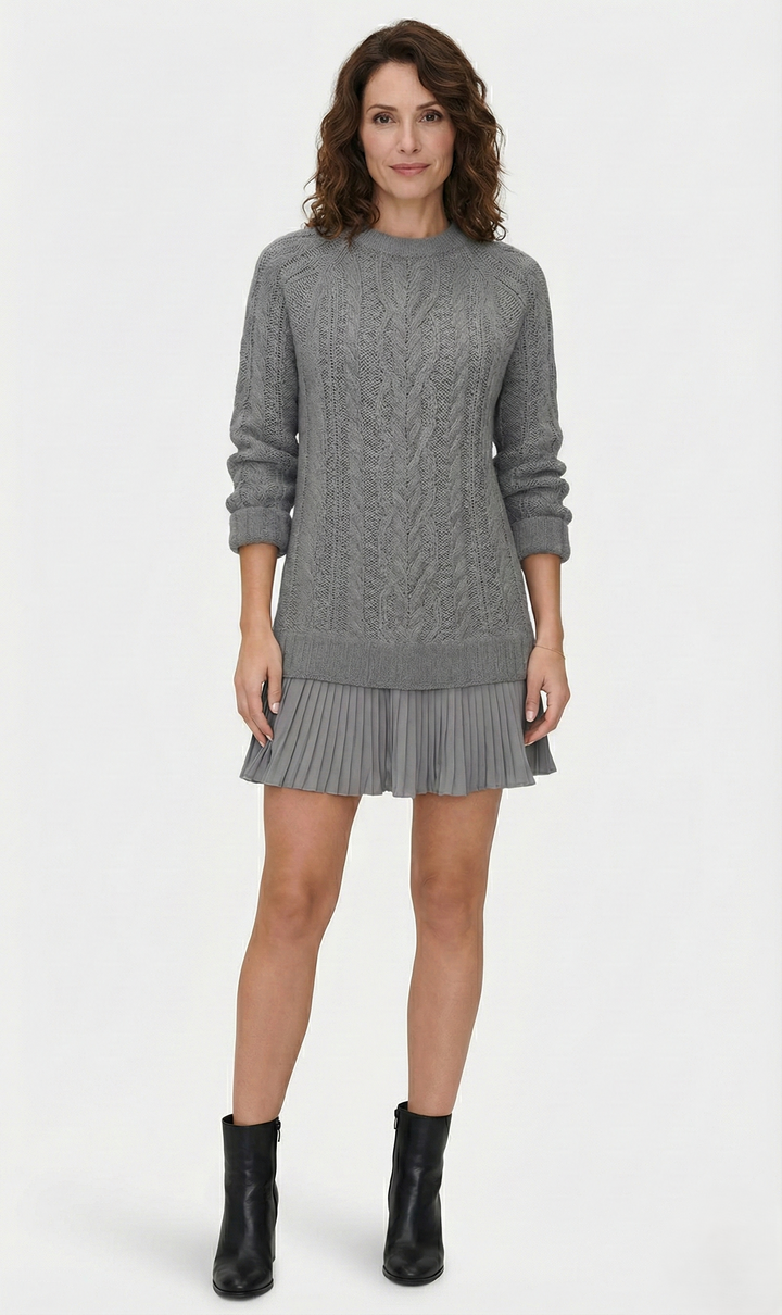 Daina Braided Detail Dress