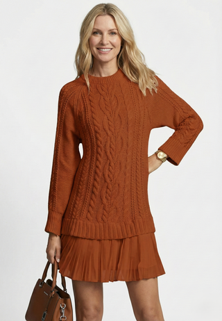 Daina Braided Detail Dress