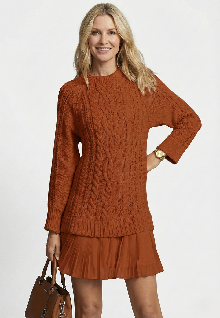 Daina Braided Detail Dress