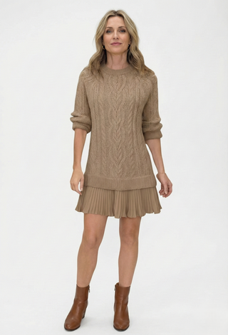 Daina Braided Detail Dress