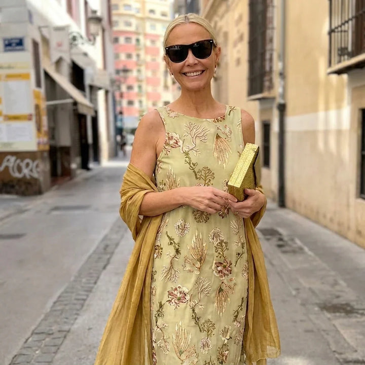Adriana Printed Elegant Dress