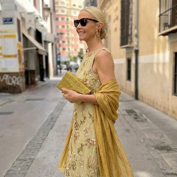 Adriana Printed Elegant Dress