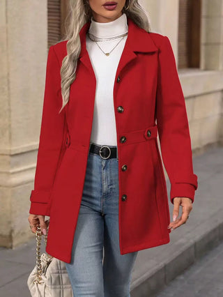 Elena Classic Belted Coat
