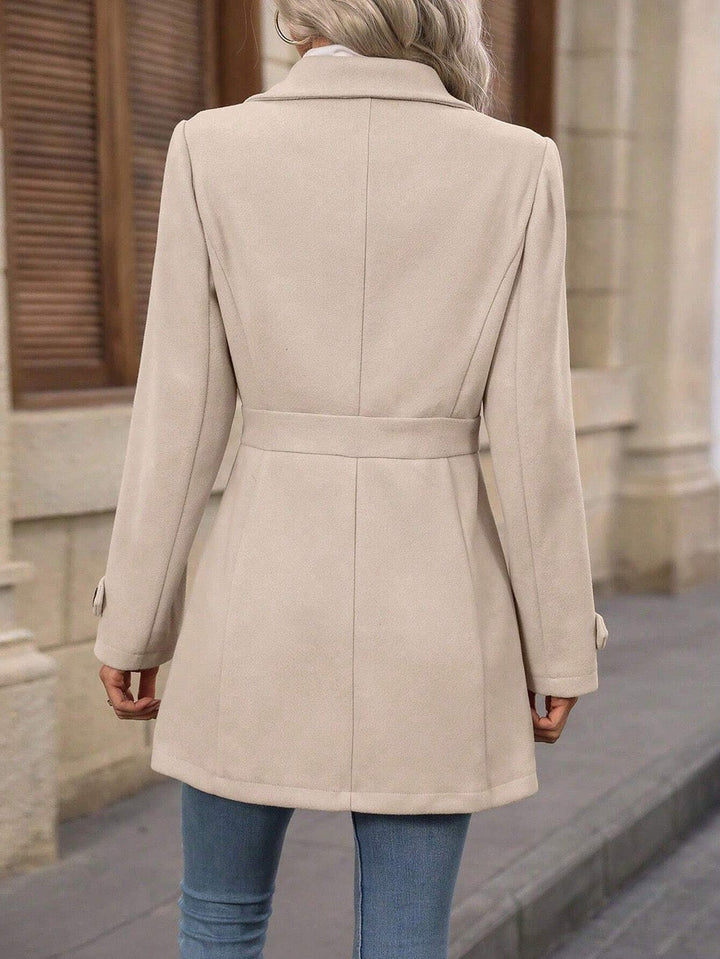 Elena Classic Belted Coat