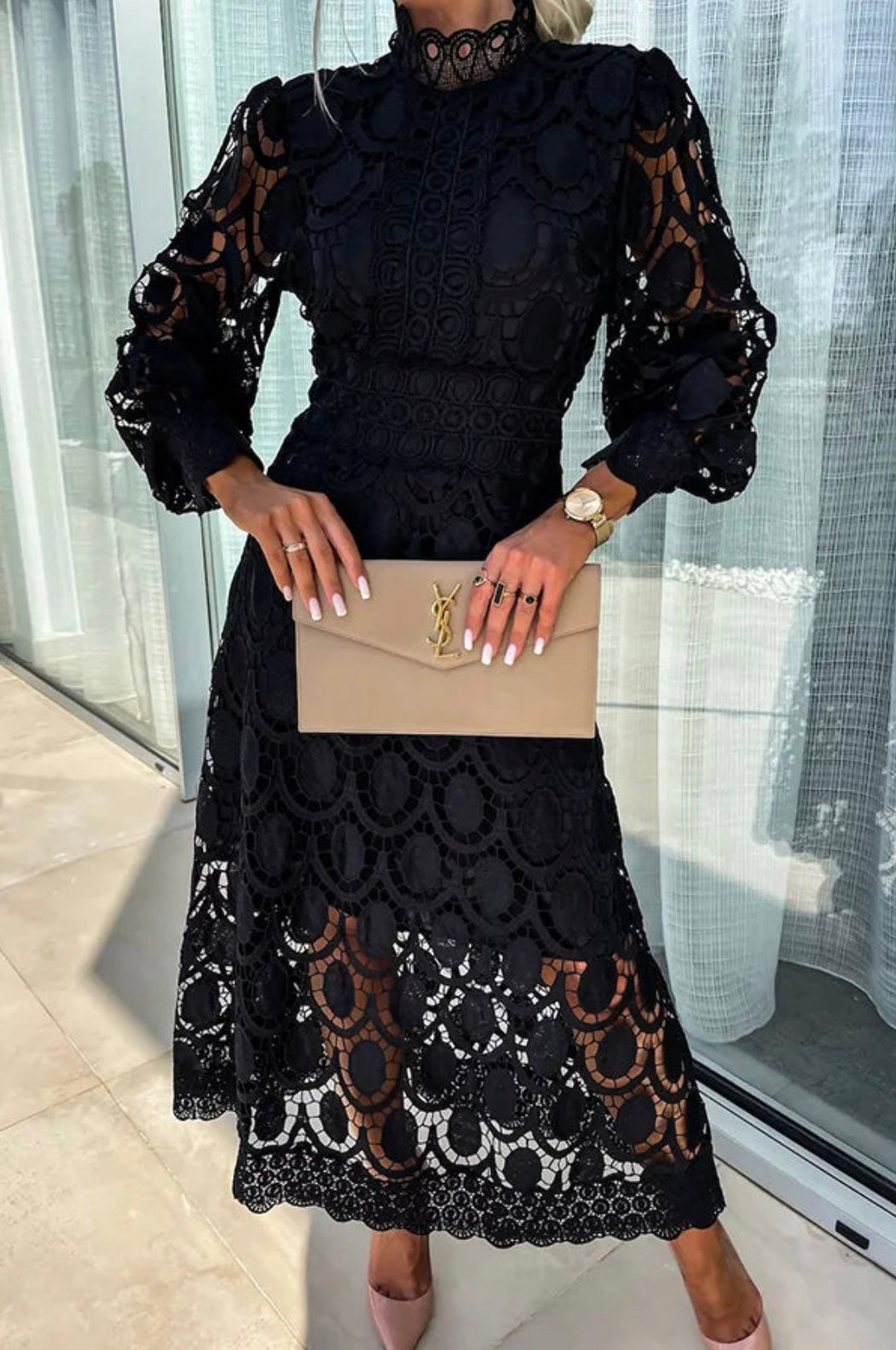 Rori Elegant Midi Dress