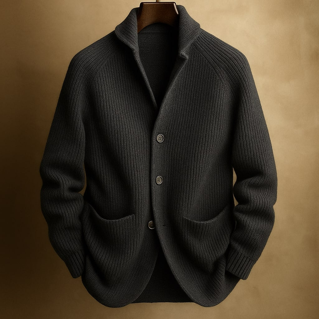 Roro Men's Tapered Cardigan