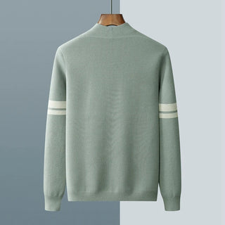 David Men's Casual Button Cardigan