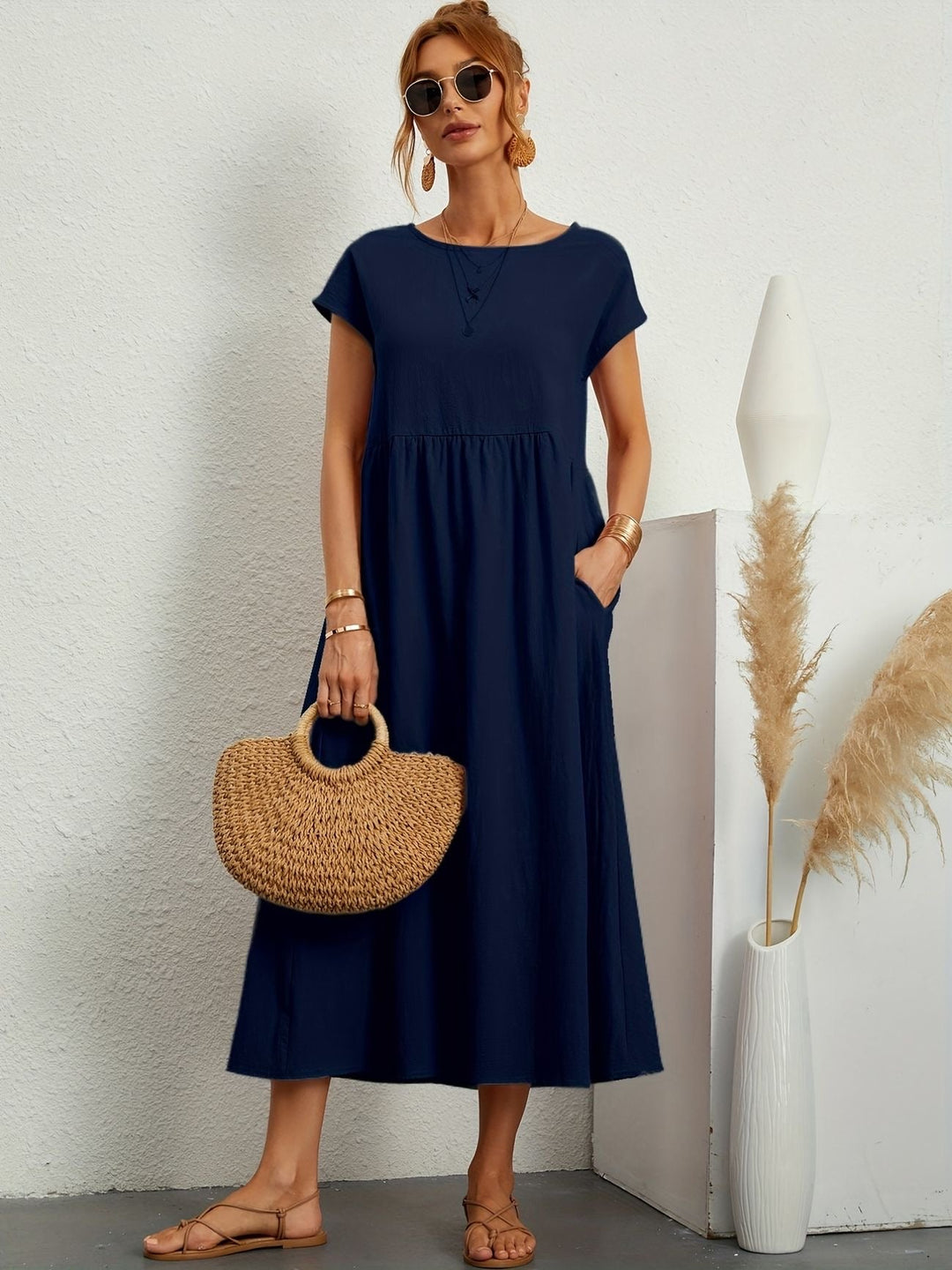 Elena Breezy Spring Dress