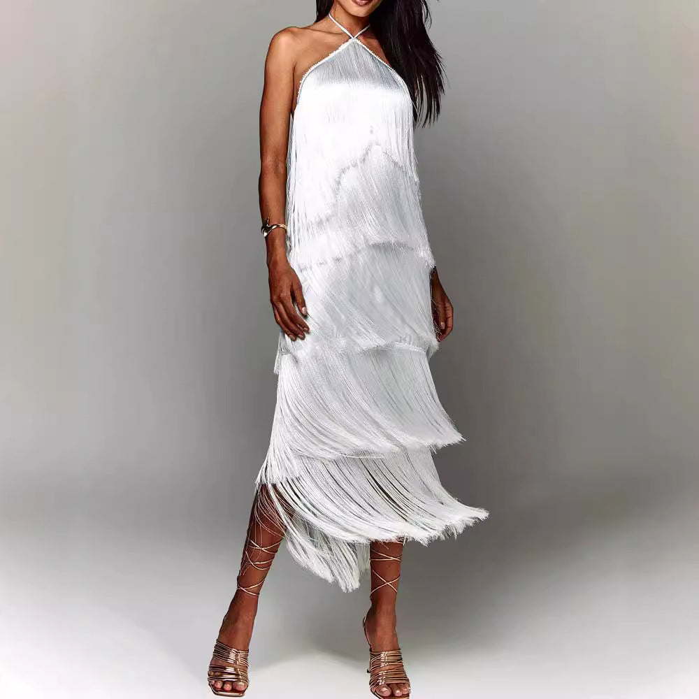 Eva Tasseled Dress