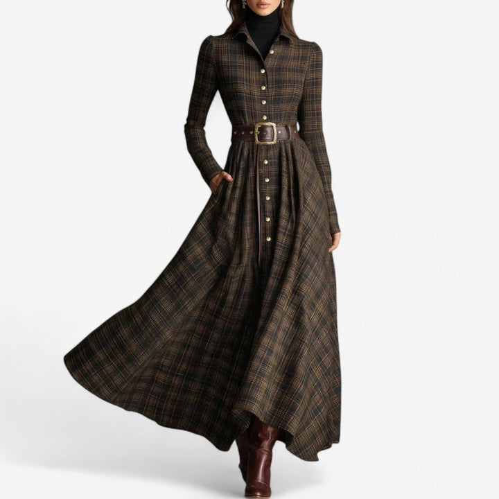 Sarah Vintage Inspired Maxi Dress