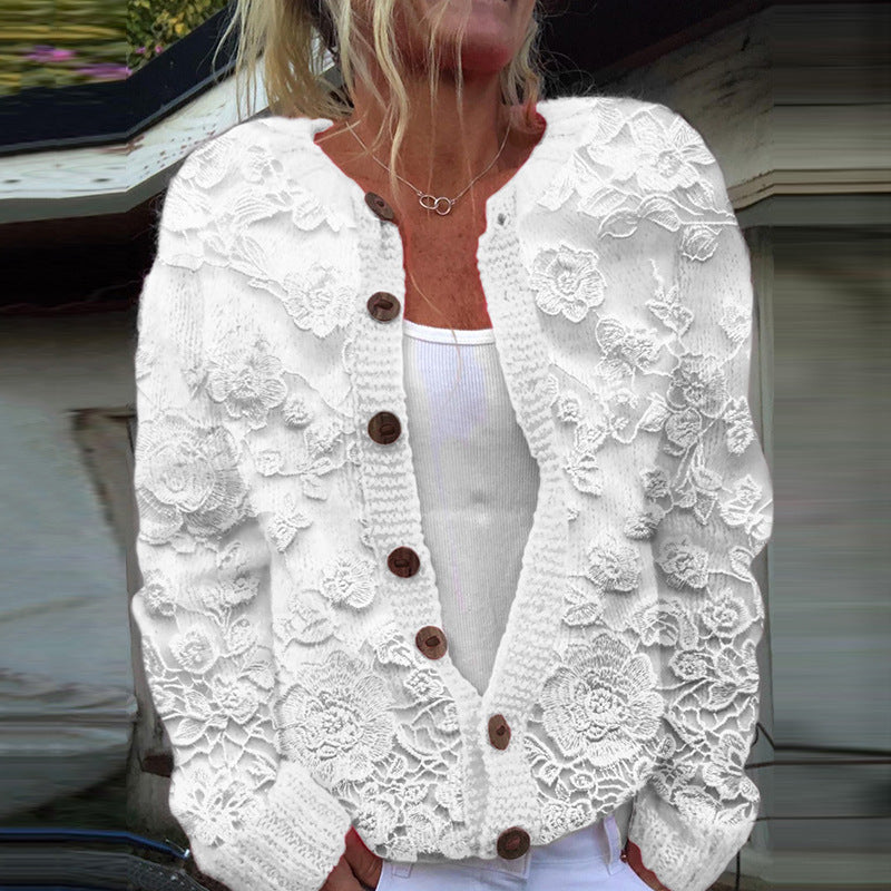Cardigan élégant Zita Floral