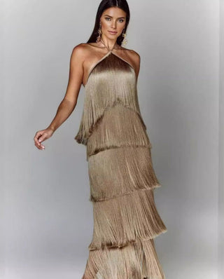 Eva Tasseled Dress
