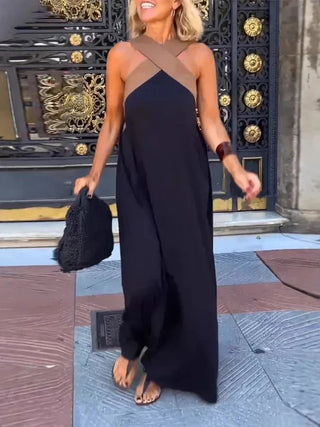 Martina Sleeveless Printed Dress