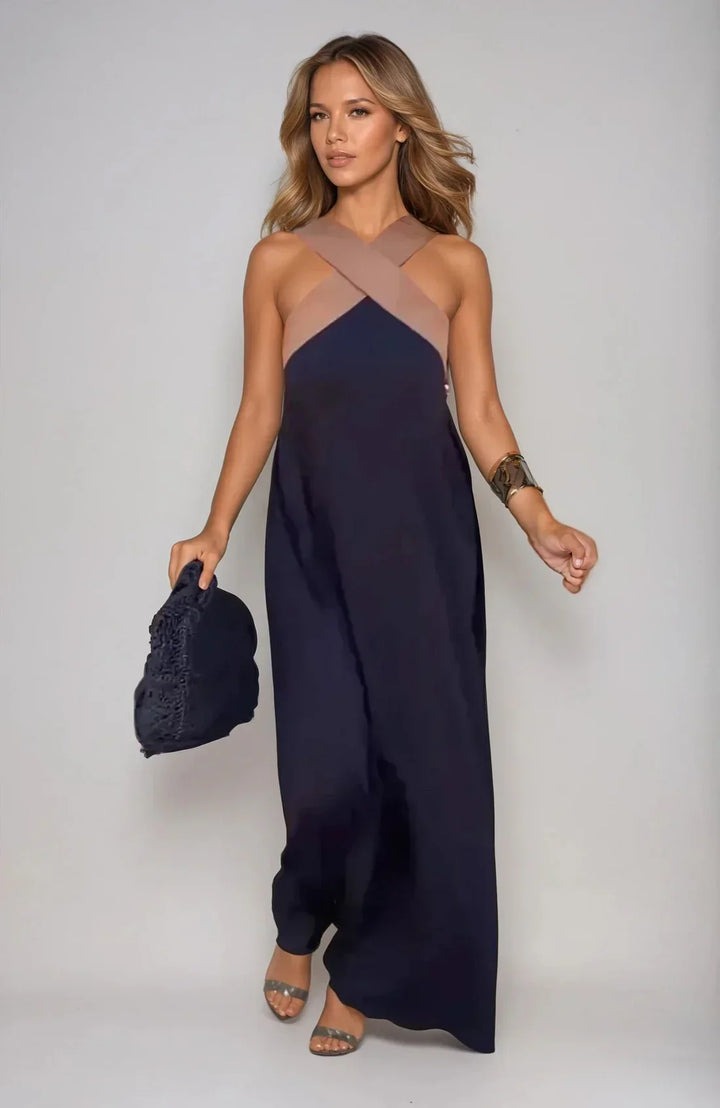 Martina Sleeveless Printed Dress