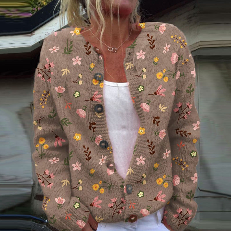 Cardigan élégant Zita Floral