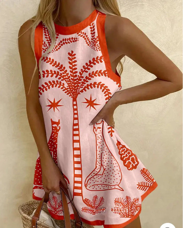 Elisette Light Summer Mini Dress