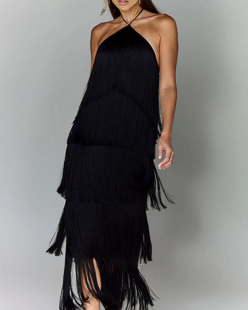 Eva Tasseled Dress