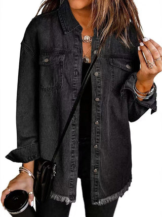 Louisa Classic Denim-Style Jacket